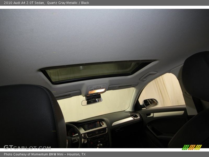 Quartz Gray Metallic / Black 2010 Audi A4 2.0T Sedan