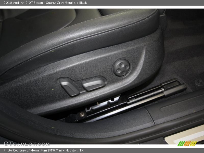 Quartz Gray Metallic / Black 2010 Audi A4 2.0T Sedan