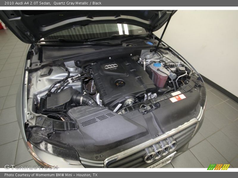 Quartz Gray Metallic / Black 2010 Audi A4 2.0T Sedan
