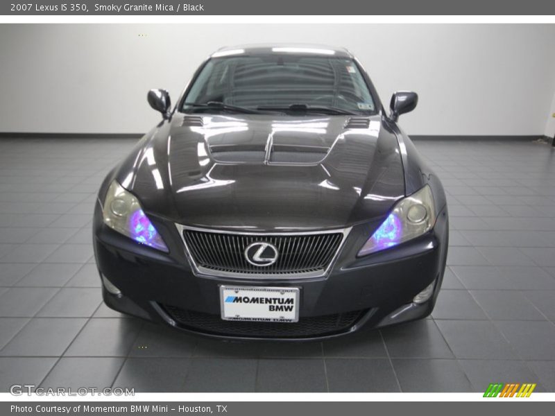 Smoky Granite Mica / Black 2007 Lexus IS 350