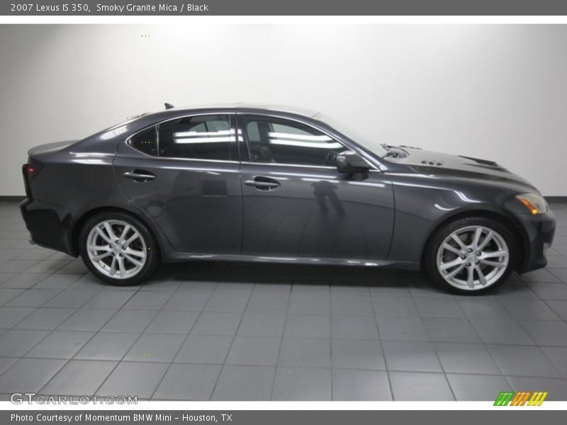 Smoky Granite Mica / Black 2007 Lexus IS 350