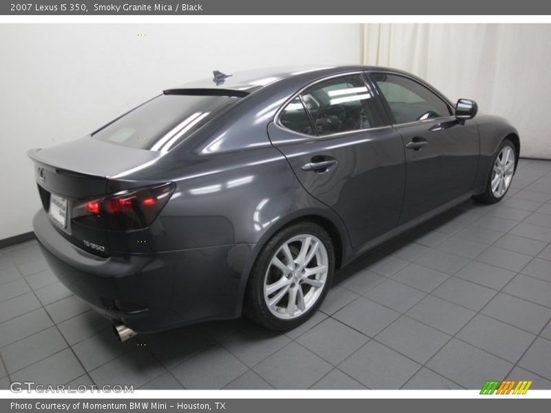 Smoky Granite Mica / Black 2007 Lexus IS 350