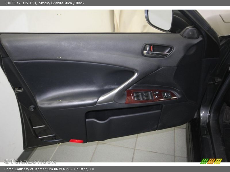 Smoky Granite Mica / Black 2007 Lexus IS 350
