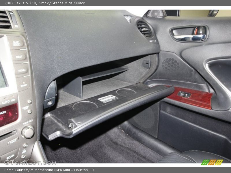 Smoky Granite Mica / Black 2007 Lexus IS 350