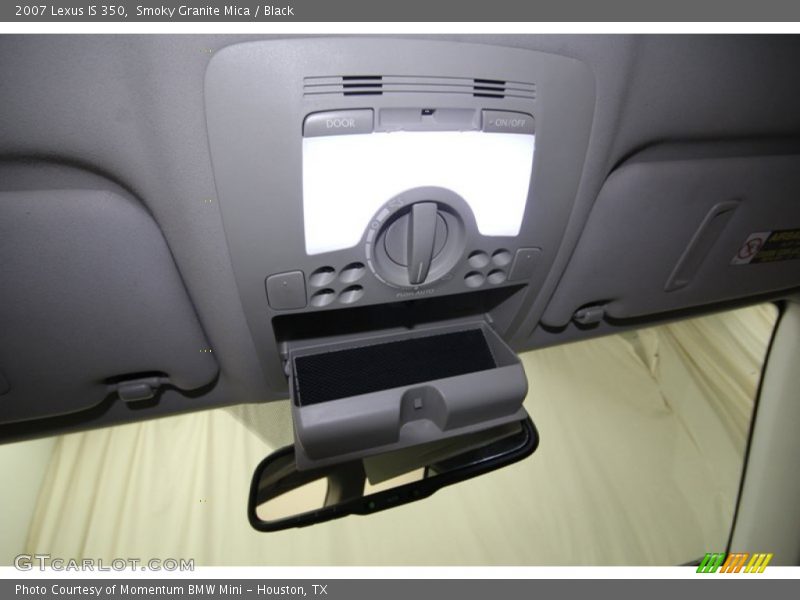 Smoky Granite Mica / Black 2007 Lexus IS 350