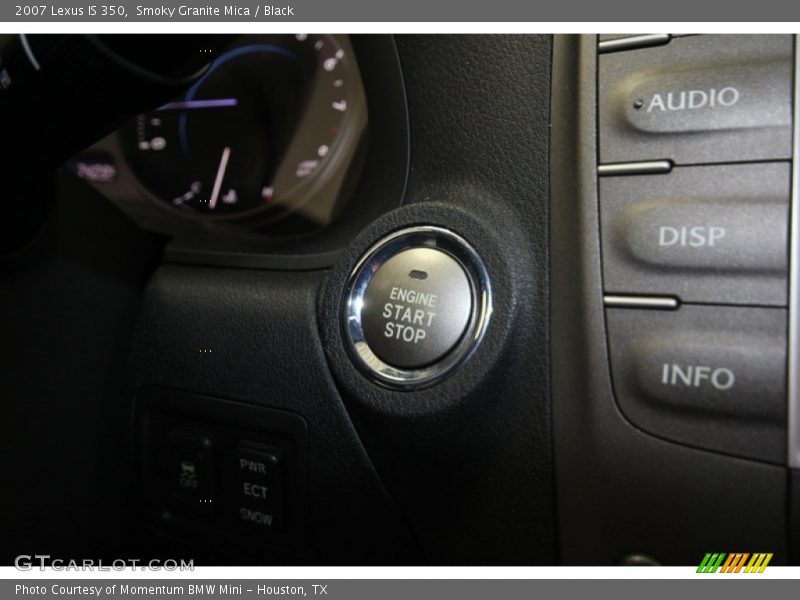 Smoky Granite Mica / Black 2007 Lexus IS 350