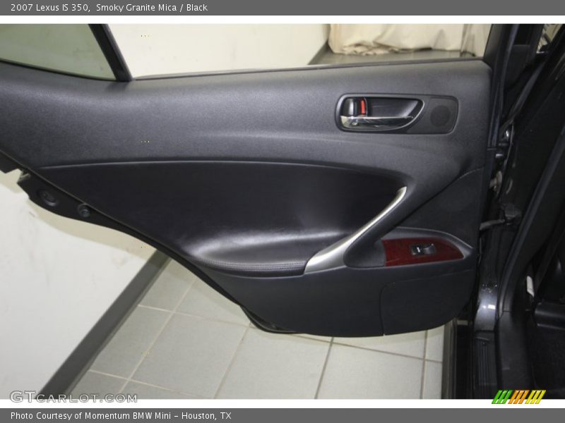 Smoky Granite Mica / Black 2007 Lexus IS 350