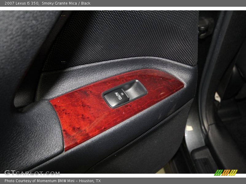 Smoky Granite Mica / Black 2007 Lexus IS 350