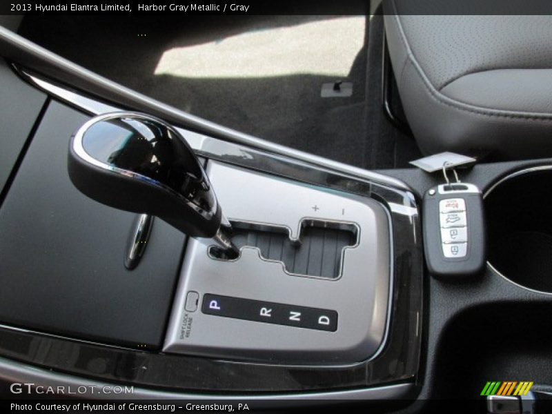 Harbor Gray Metallic / Gray 2013 Hyundai Elantra Limited