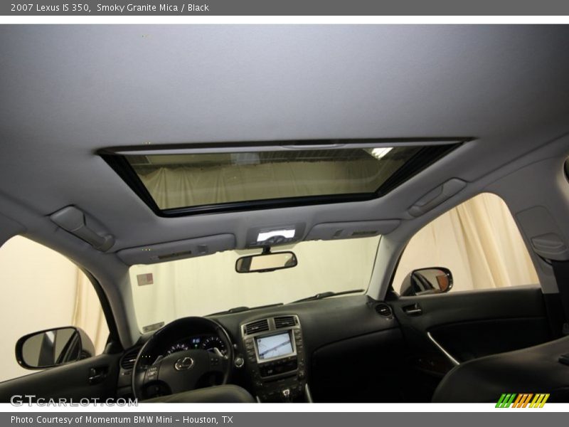 Smoky Granite Mica / Black 2007 Lexus IS 350
