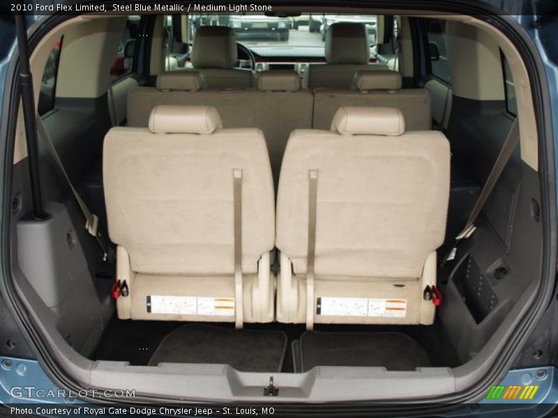 Steel Blue Metallic / Medium Light Stone 2010 Ford Flex Limited