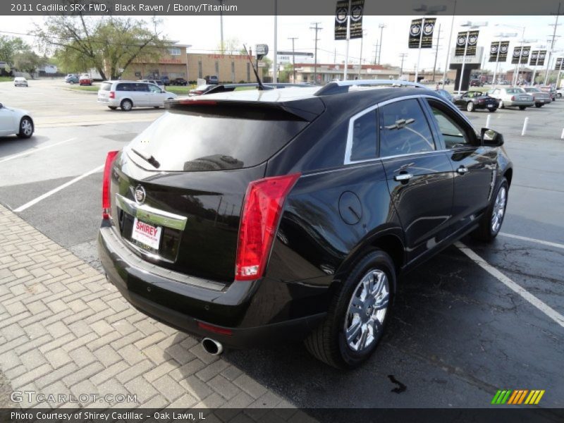 Black Raven / Ebony/Titanium 2011 Cadillac SRX FWD