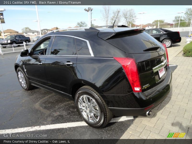 Black Raven / Ebony/Titanium 2011 Cadillac SRX FWD