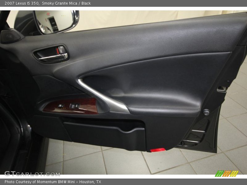 Smoky Granite Mica / Black 2007 Lexus IS 350
