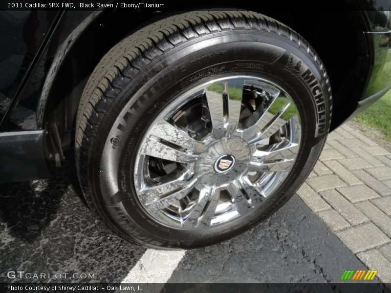 Black Raven / Ebony/Titanium 2011 Cadillac SRX FWD