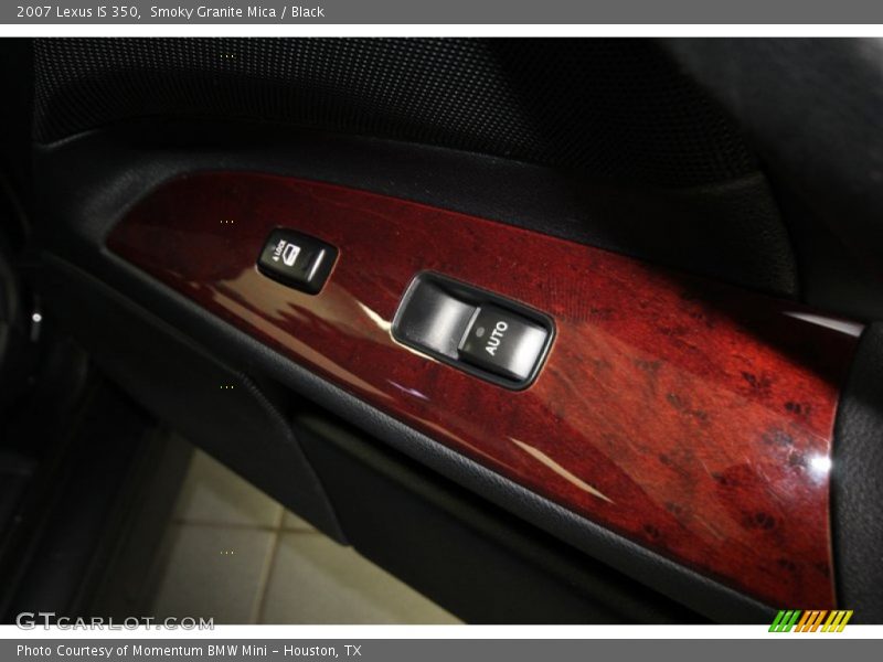 Smoky Granite Mica / Black 2007 Lexus IS 350