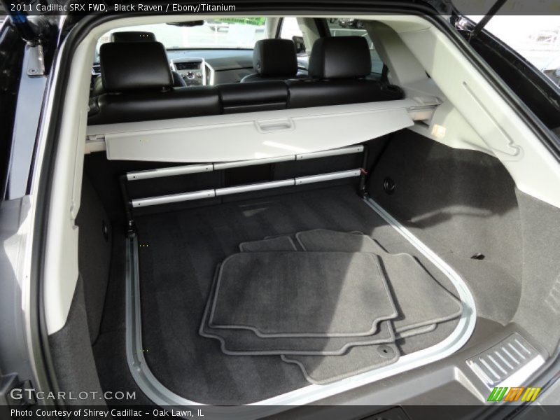 Black Raven / Ebony/Titanium 2011 Cadillac SRX FWD