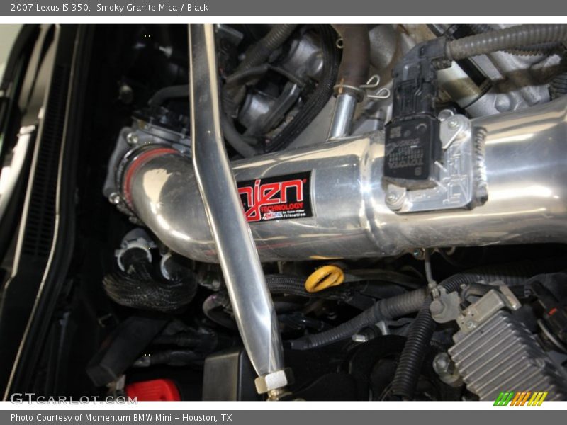 Smoky Granite Mica / Black 2007 Lexus IS 350