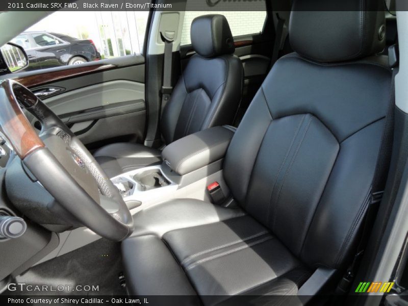Black Raven / Ebony/Titanium 2011 Cadillac SRX FWD