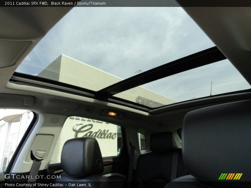Black Raven / Ebony/Titanium 2011 Cadillac SRX FWD