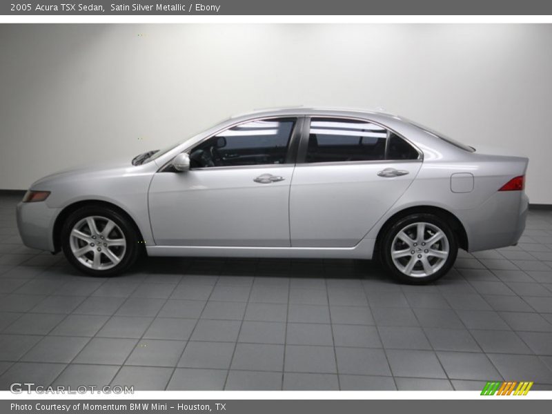 Satin Silver Metallic / Ebony 2005 Acura TSX Sedan