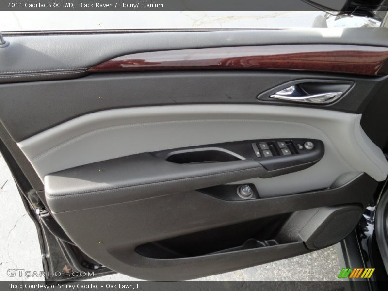 Black Raven / Ebony/Titanium 2011 Cadillac SRX FWD
