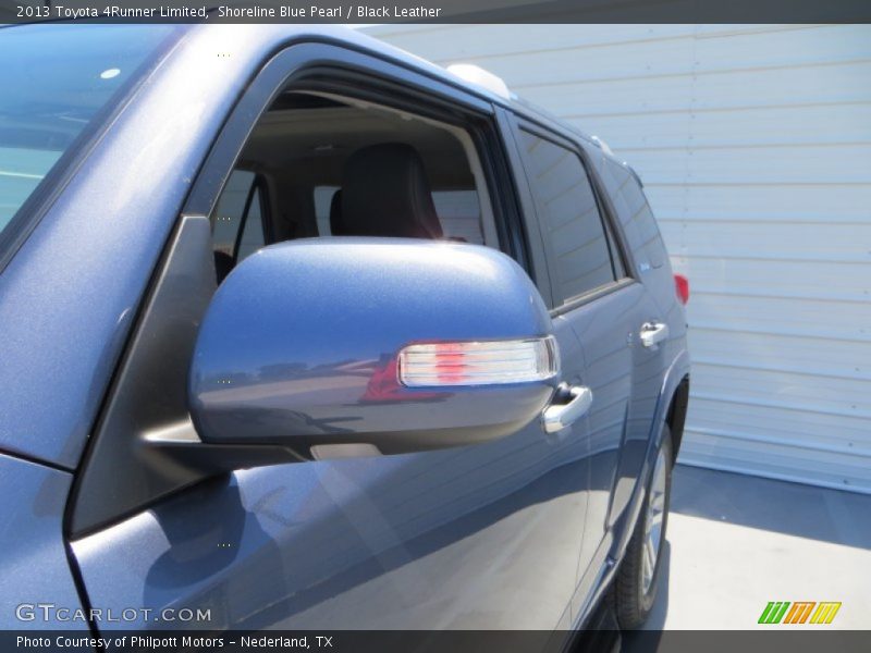 Shoreline Blue Pearl / Black Leather 2013 Toyota 4Runner Limited