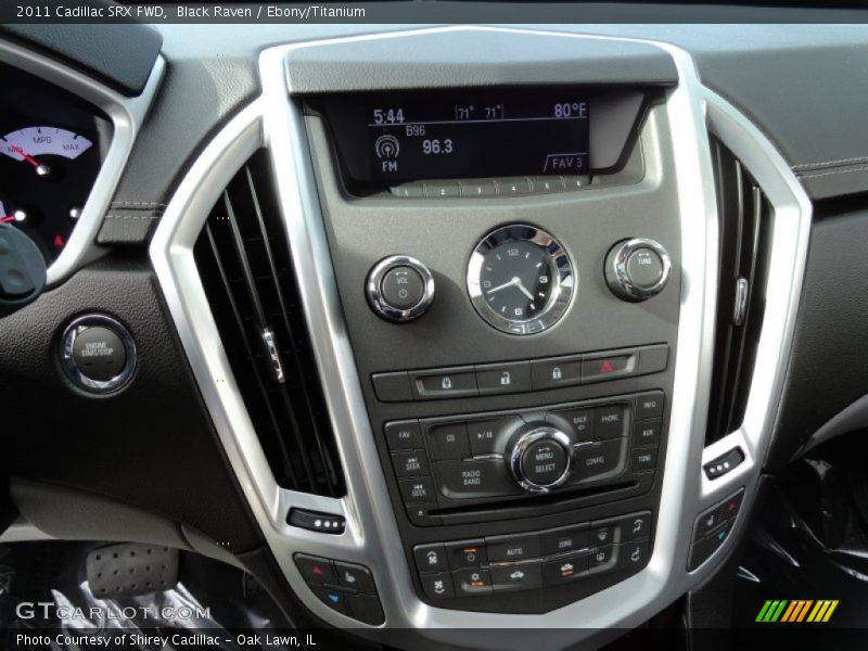 Black Raven / Ebony/Titanium 2011 Cadillac SRX FWD