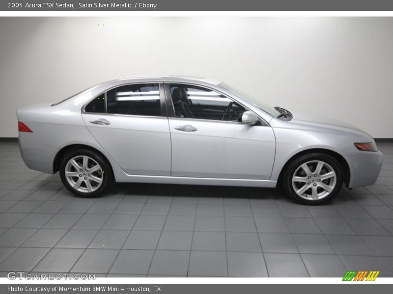 Satin Silver Metallic / Ebony 2005 Acura TSX Sedan