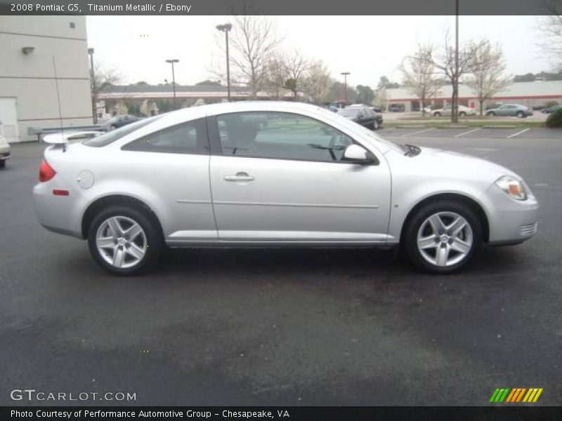 Titanium Metallic / Ebony 2008 Pontiac G5