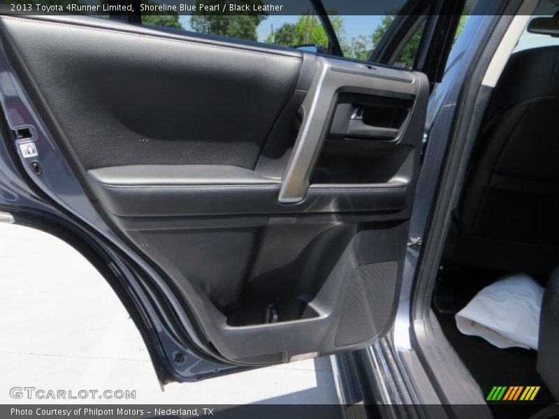 Shoreline Blue Pearl / Black Leather 2013 Toyota 4Runner Limited