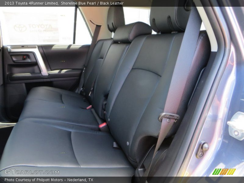Shoreline Blue Pearl / Black Leather 2013 Toyota 4Runner Limited