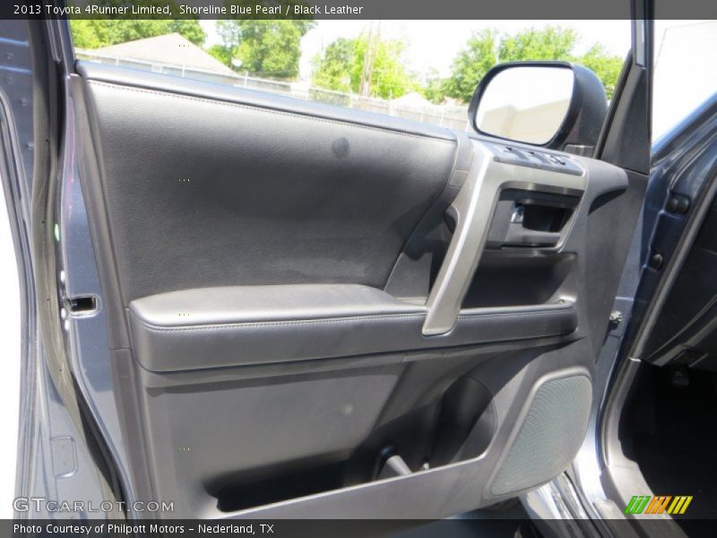Shoreline Blue Pearl / Black Leather 2013 Toyota 4Runner Limited