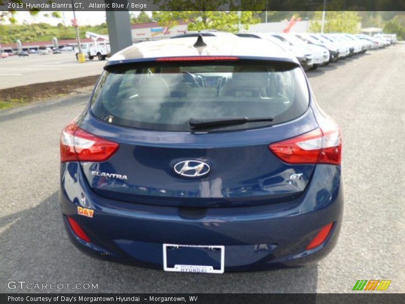 Atlantic Blue / Beige 2013 Hyundai Elantra GT