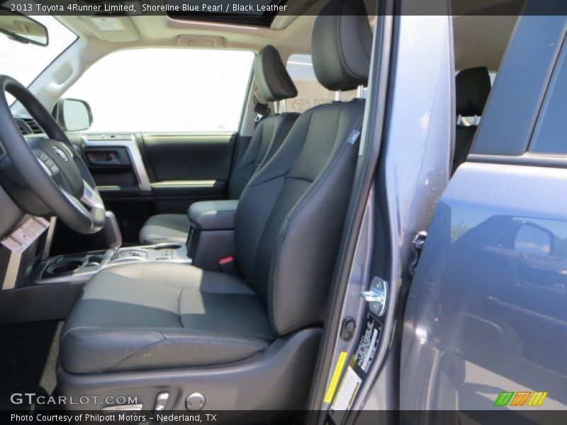 Shoreline Blue Pearl / Black Leather 2013 Toyota 4Runner Limited