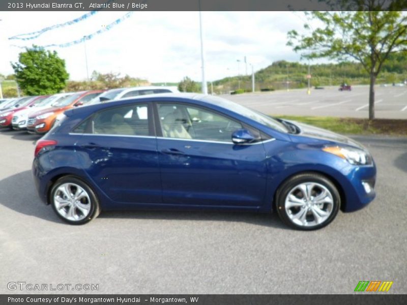 Atlantic Blue / Beige 2013 Hyundai Elantra GT