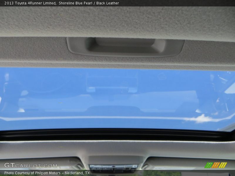 Shoreline Blue Pearl / Black Leather 2013 Toyota 4Runner Limited