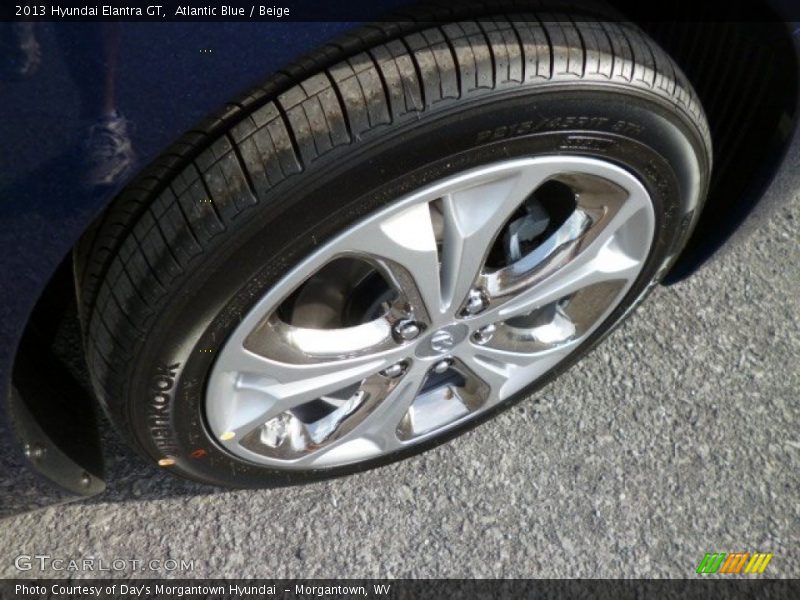 Atlantic Blue / Beige 2013 Hyundai Elantra GT