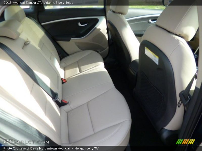 Atlantic Blue / Beige 2013 Hyundai Elantra GT