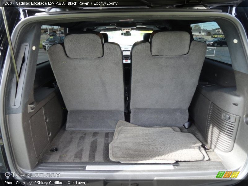 Black Raven / Ebony/Ebony 2007 Cadillac Escalade ESV AWD