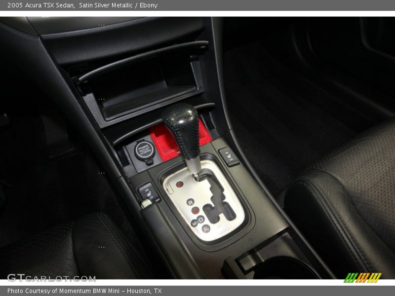 Satin Silver Metallic / Ebony 2005 Acura TSX Sedan