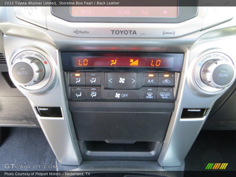 Shoreline Blue Pearl / Black Leather 2013 Toyota 4Runner Limited
