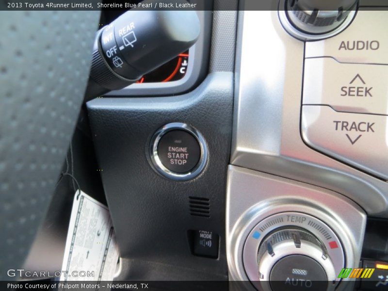 Shoreline Blue Pearl / Black Leather 2013 Toyota 4Runner Limited