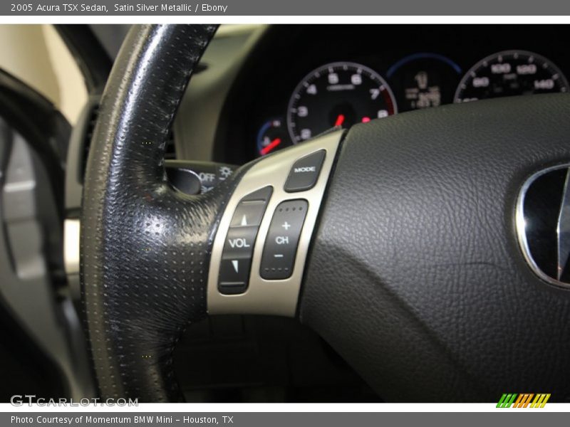 Satin Silver Metallic / Ebony 2005 Acura TSX Sedan