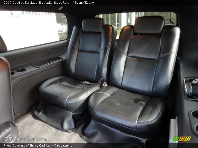 Black Raven / Ebony/Ebony 2007 Cadillac Escalade ESV AWD