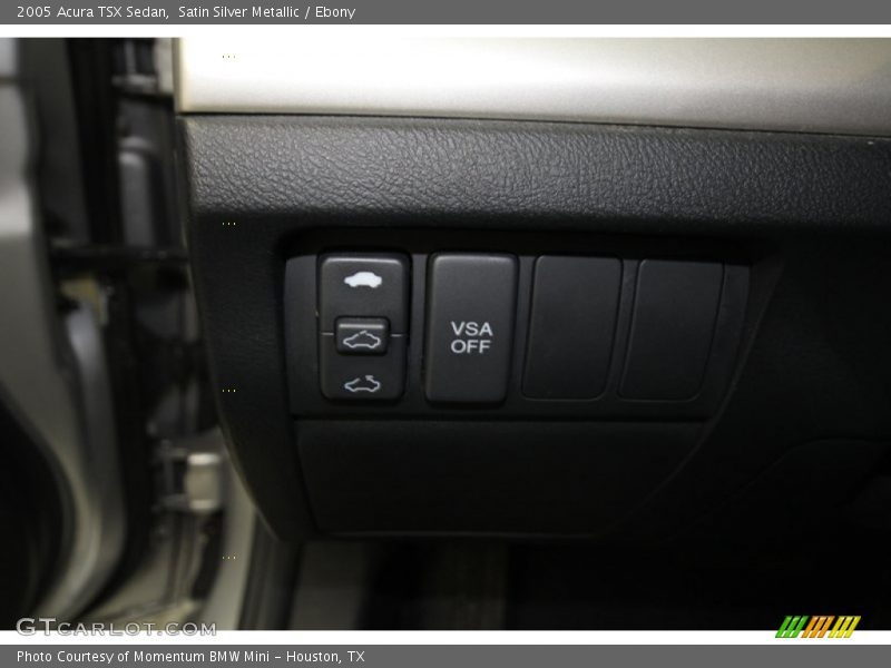 Satin Silver Metallic / Ebony 2005 Acura TSX Sedan