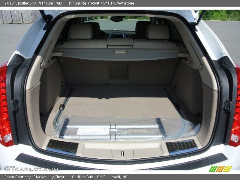 Platinum Ice Tricoat / Shale/Brownstone 2013 Cadillac SRX Premium FWD