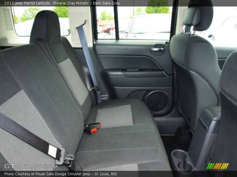 Mineral Gray Metallic / Dark Slate Gray 2013 Jeep Patriot Latitude