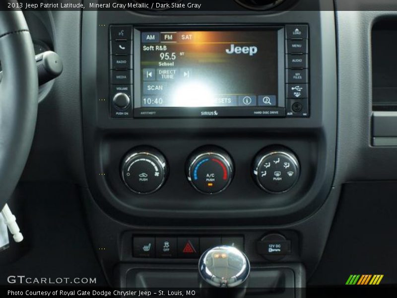 Mineral Gray Metallic / Dark Slate Gray 2013 Jeep Patriot Latitude