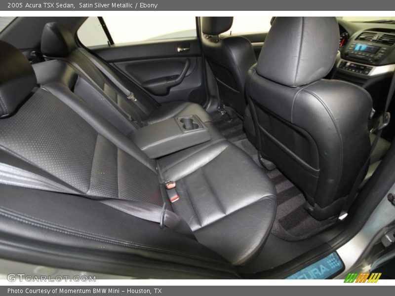 Satin Silver Metallic / Ebony 2005 Acura TSX Sedan